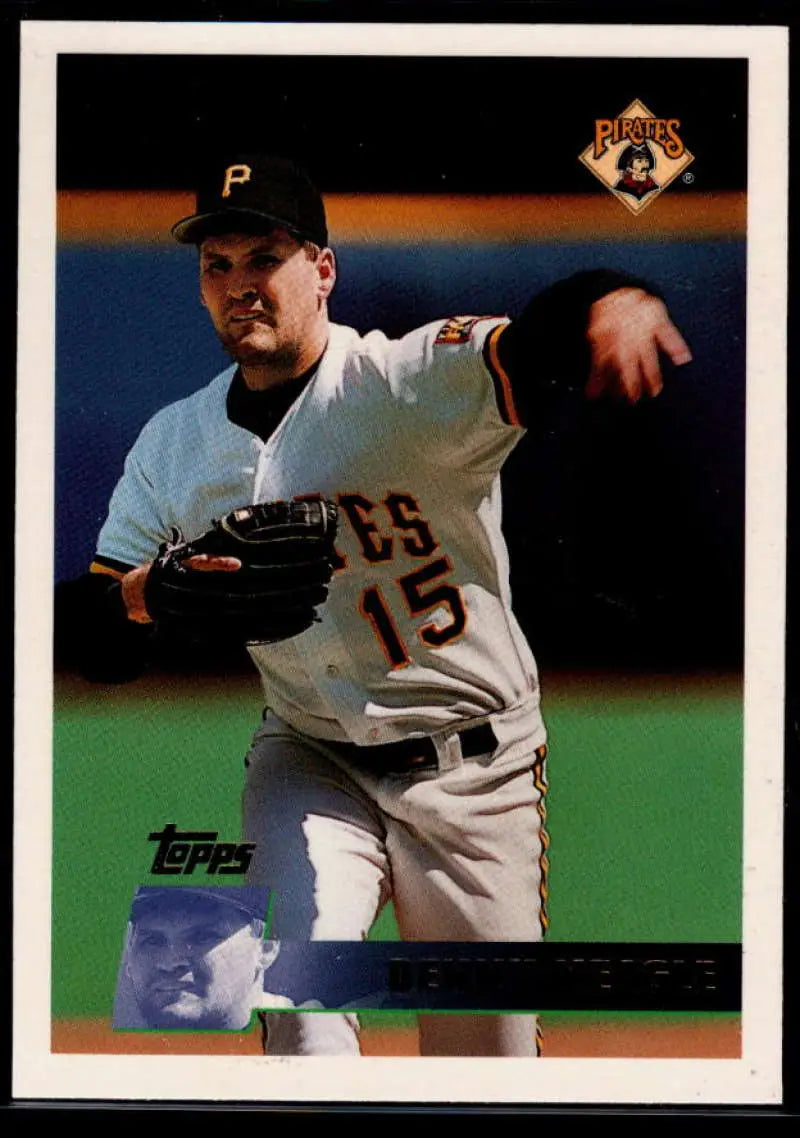 1996 Topps #421 Denny Neagle NM-MT Pittsburgh Pirates Baseball Card - Baseball Card Single