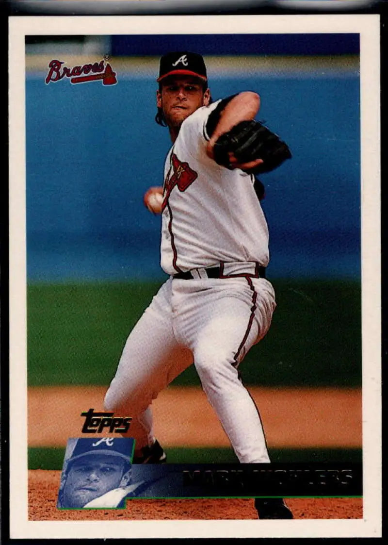 1996 Topps #49 Mark Wohlers NM-MT Atlanta Braves Baseball Card - Baseball Card Single