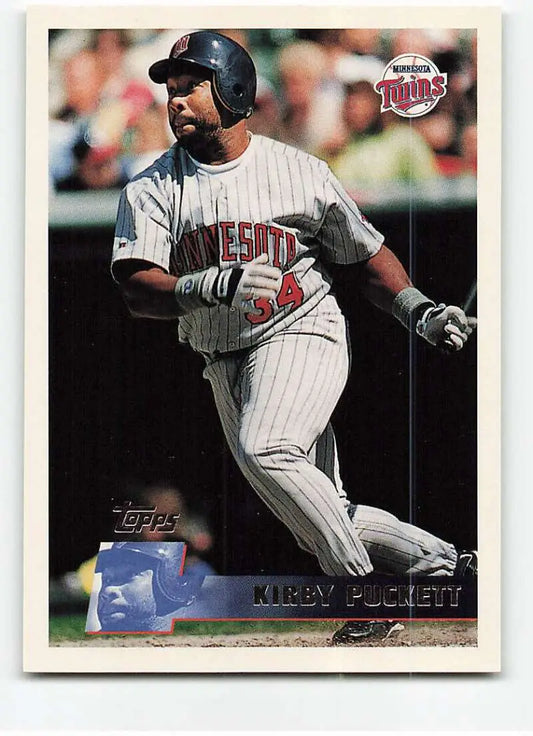1996 Topps #50 Kirby Puckett NM-MT Minnesota Twins Baseball Card - Baseball Card Single
