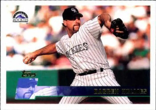 1996 Topps #51 Darren Holmes NM-MT Colorado Rockies Baseball Card - Baseball Card Single
