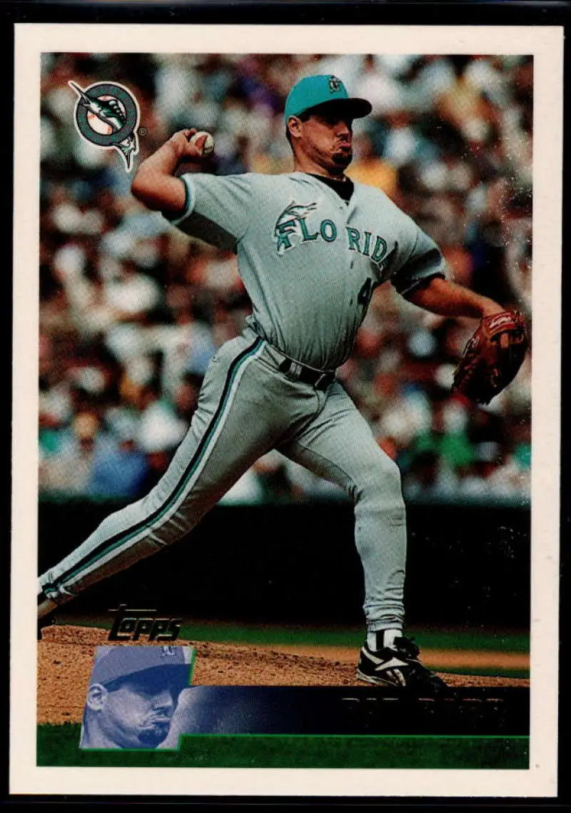 1996 Topps #54 Pat Rapp NM-MT Florida Marlins Baseball Card - Baseball Card Single