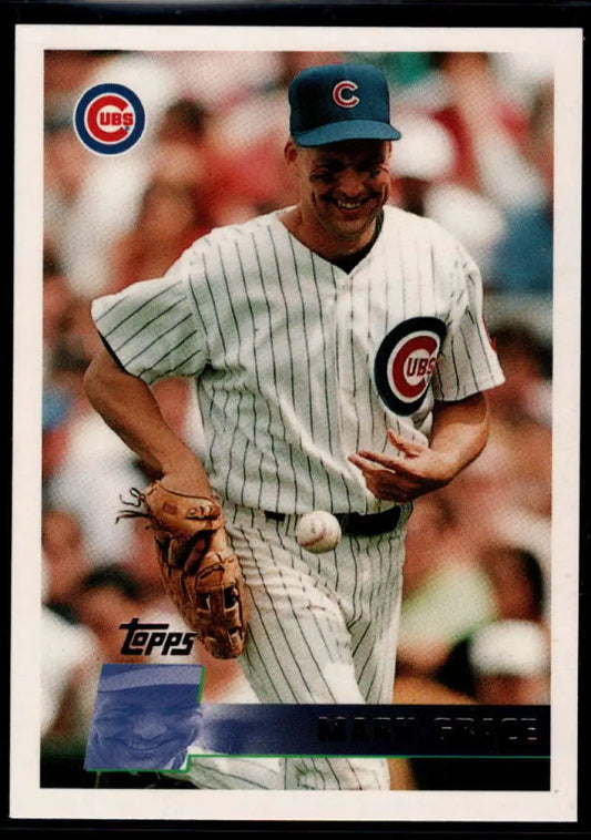 1996 Topps #55 Mark Grace NM-MT Chicago Cubs Baseball Card - Baseball Card Single