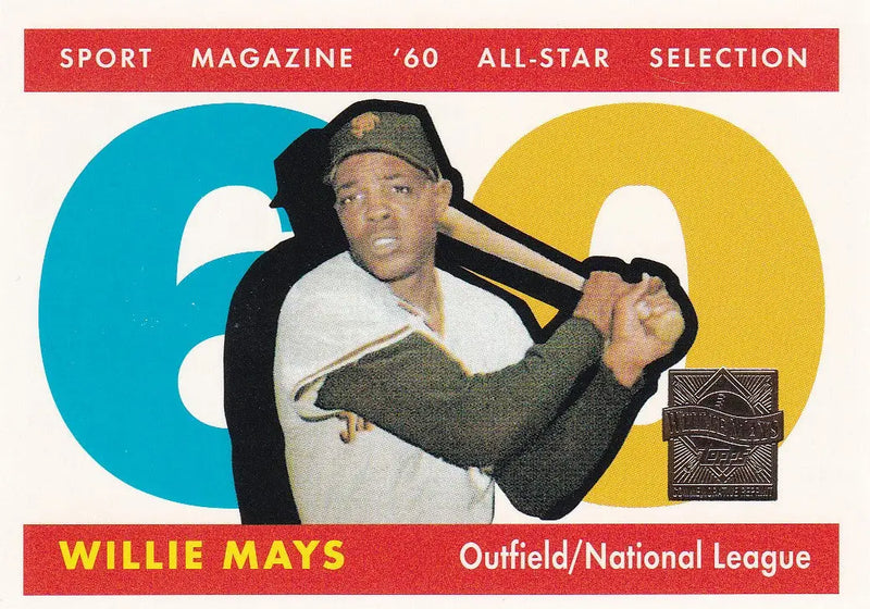 1996 TOPPS #564 WILLIE MAYS SPORT MAGAZINE- SAN FRANCISCO GINATS - Baseball Card Single