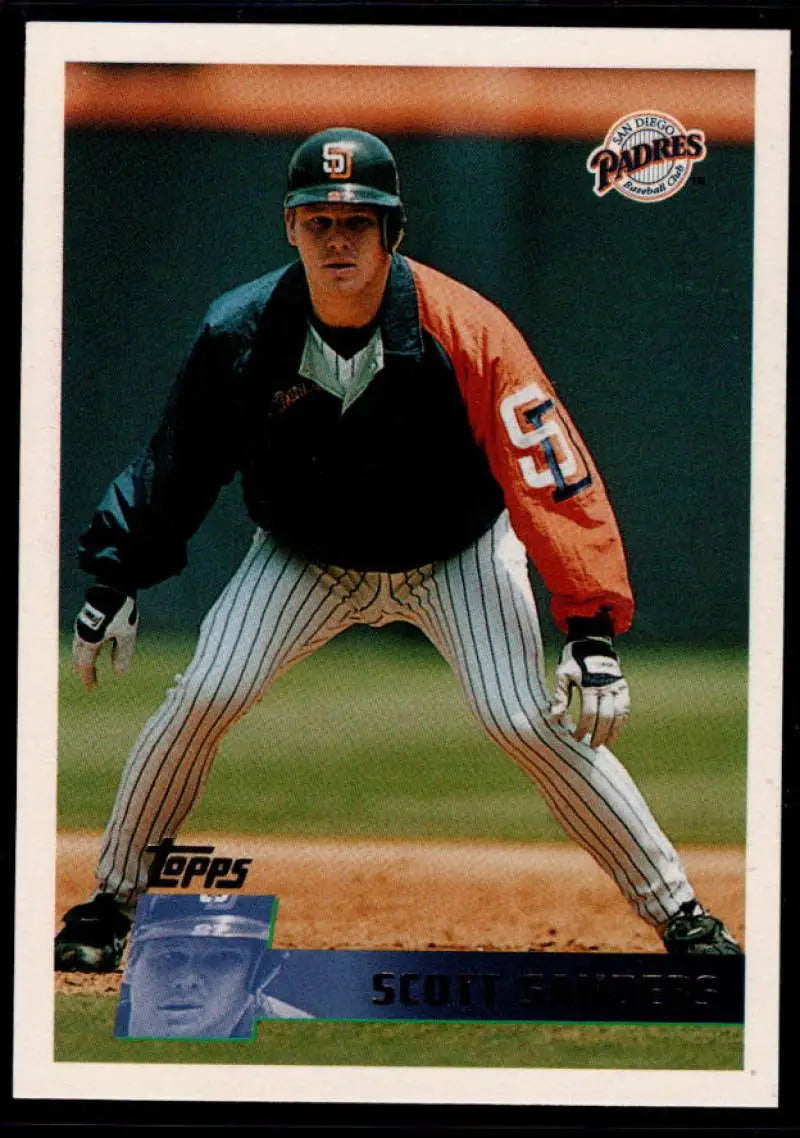 1996 Topps #58 Scott Sanders NM-MT San Diego Padres Baseball Card - Baseball Card Single