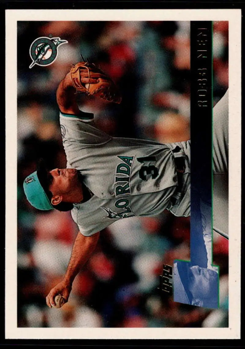 1996 Topps #69 Robb Nen NM-MT Florida Marlins Baseball Card - Baseball Card Single