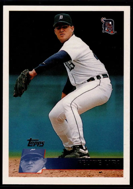 1996 Topps #71 Felipe Lira NM-MT Detroit Tigers Baseball Card - Baseball Card Single