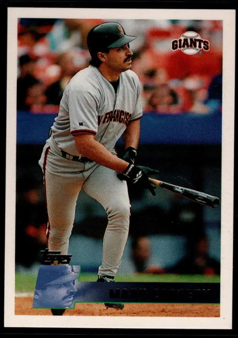 1996 Topps #74 Mark Carreon NM-MT San Francisco Giants Baseball Card - Baseball Card Single