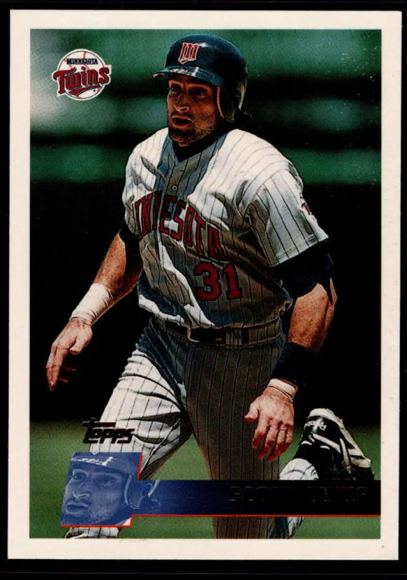 1996 Topps #78 Scott Leius NM-MT Minnesota Twins Baseball Card - Baseball Card Single