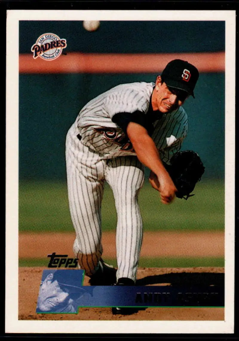 1996 Topps #82 Andy Ashby NM-MT San Diego Padres Baseball Card - Baseball Card Single