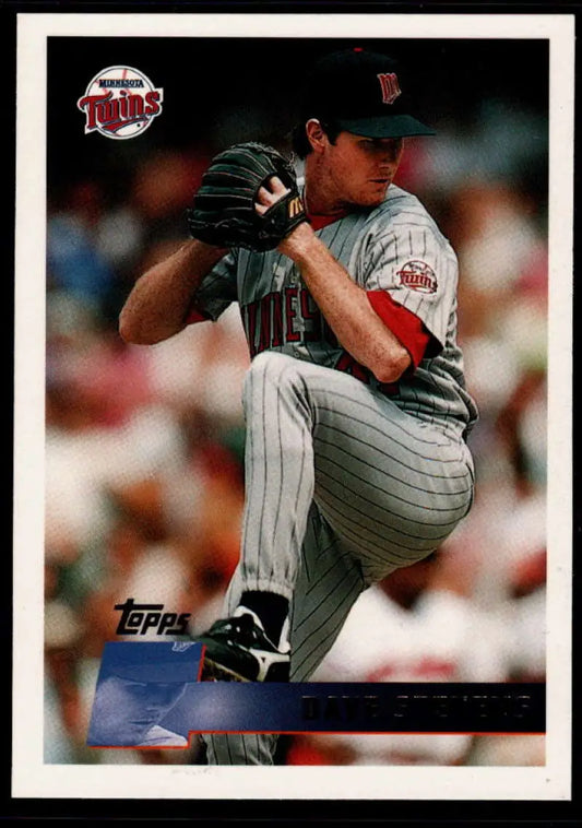 1996 Topps #88 Dave Stevens NM-MT Minnesota Twins Baseball Card - Baseball Card Single