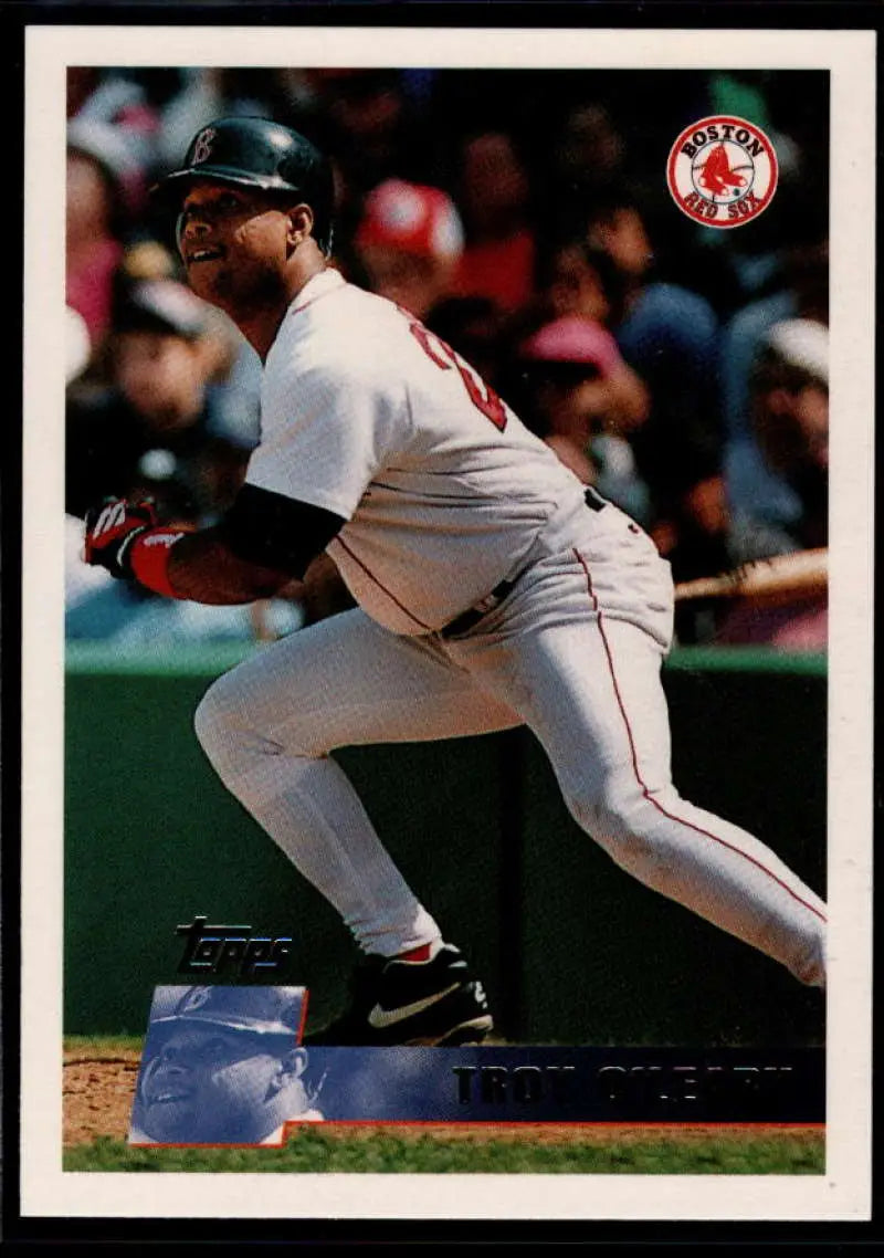 1996 Topps #91 Troy O’Leary NM-MT Boston Red Sox Baseball Card - Baseball Card Single