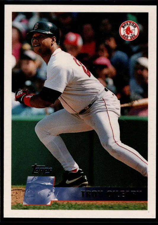 1996 Topps #91 Troy O’Leary NM-MT Boston Red Sox Baseball Card - Baseball Card Single