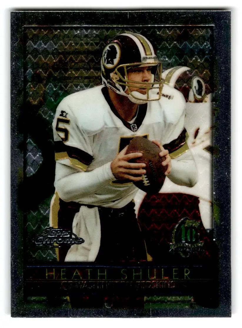 1996 Topps Chrome #11 Heath Shuler - Football Card Single