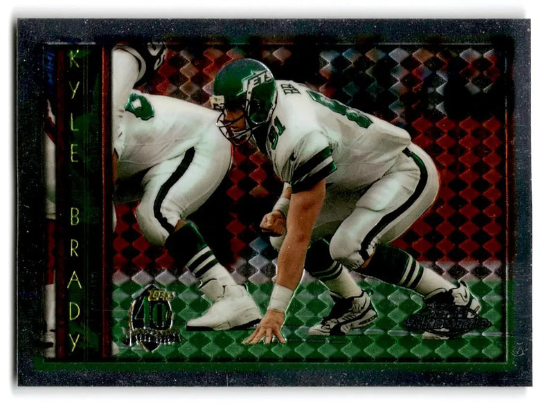1996 Topps Chrome #112 Kyle Brady - Football Card Single