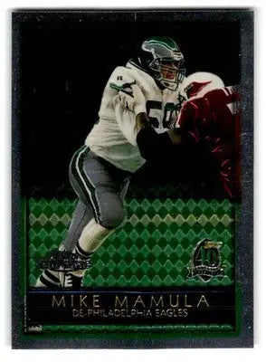 1996 Topps Chrome #117 Mike Mamula - Football Card Single