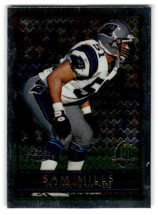 1996 Topps Chrome #86 Sam Mills - Football Card Single