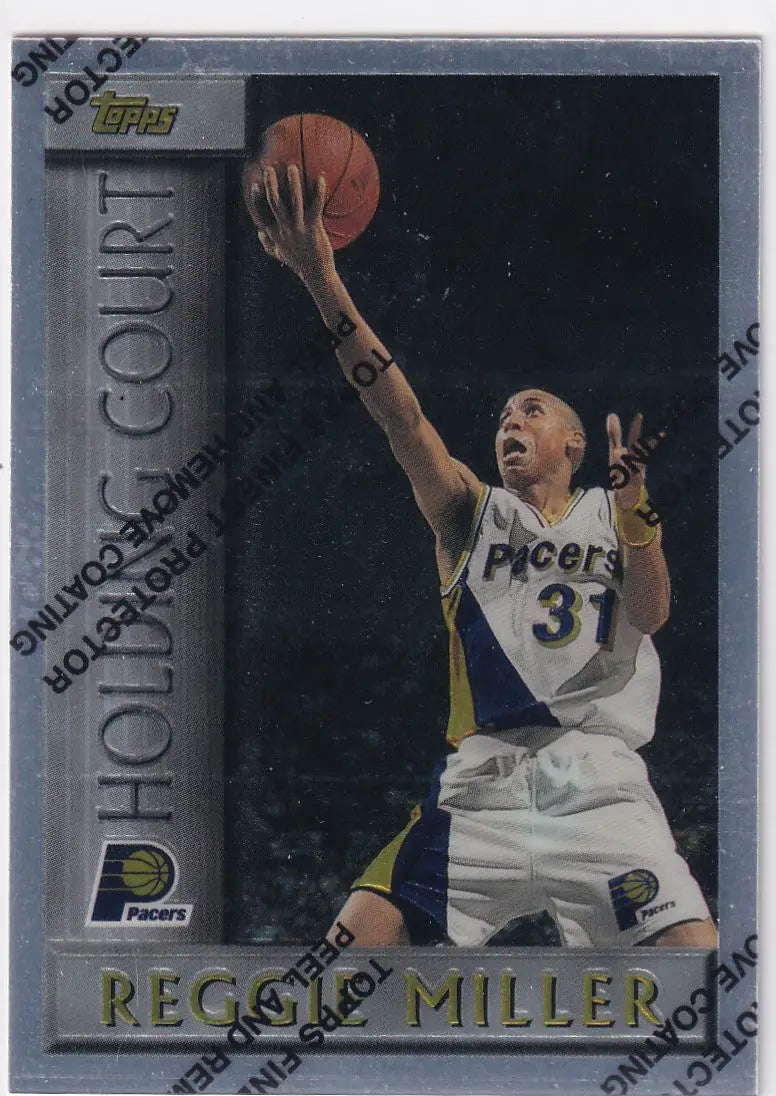 1996 TOPPS #HC6 REGGIE MILLER- INDIANA PACERS - Basketball Card Single