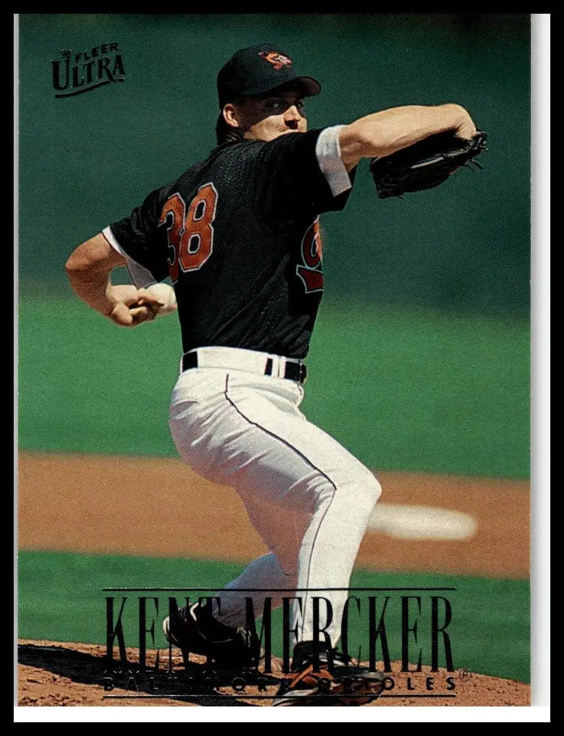 1996 Ultra #307 Kent Mercker - Baseball Card Single