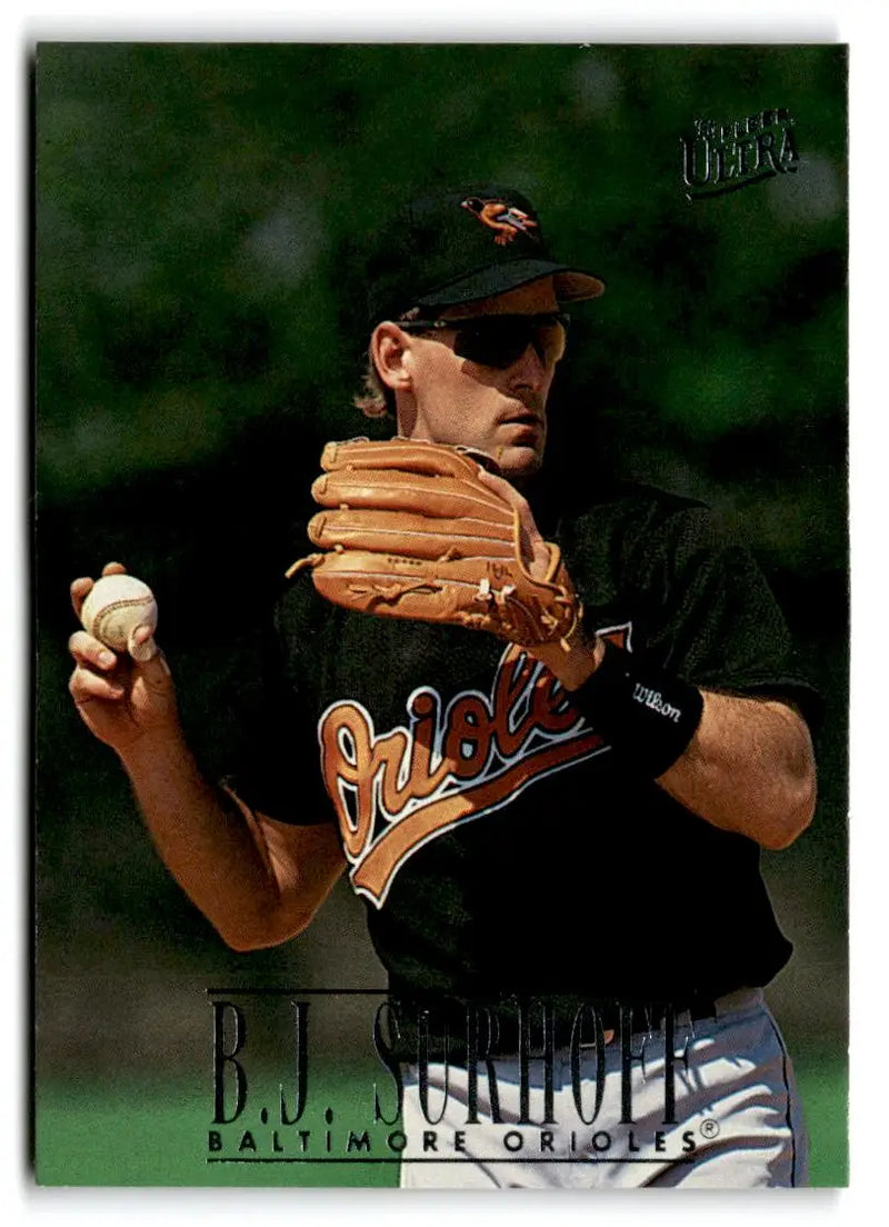 1996 Ultra #309 B.J. Surhoff - Baseball Card Single