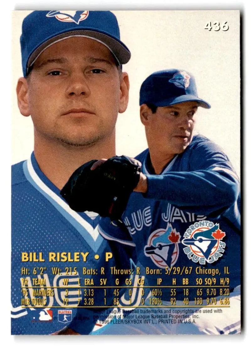 1996 Ultra #436 Bill Risley - Baseball Card Single