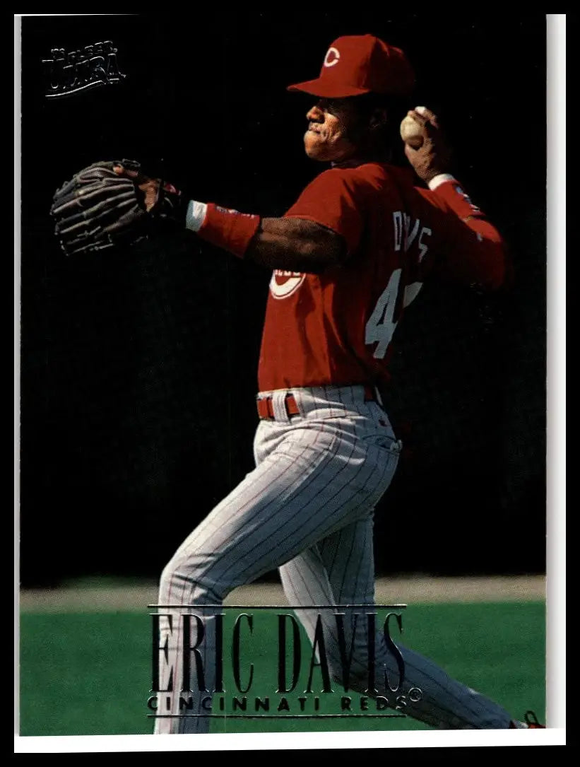 1996 Ultra #459 Eric Davis - Baseball Card Single