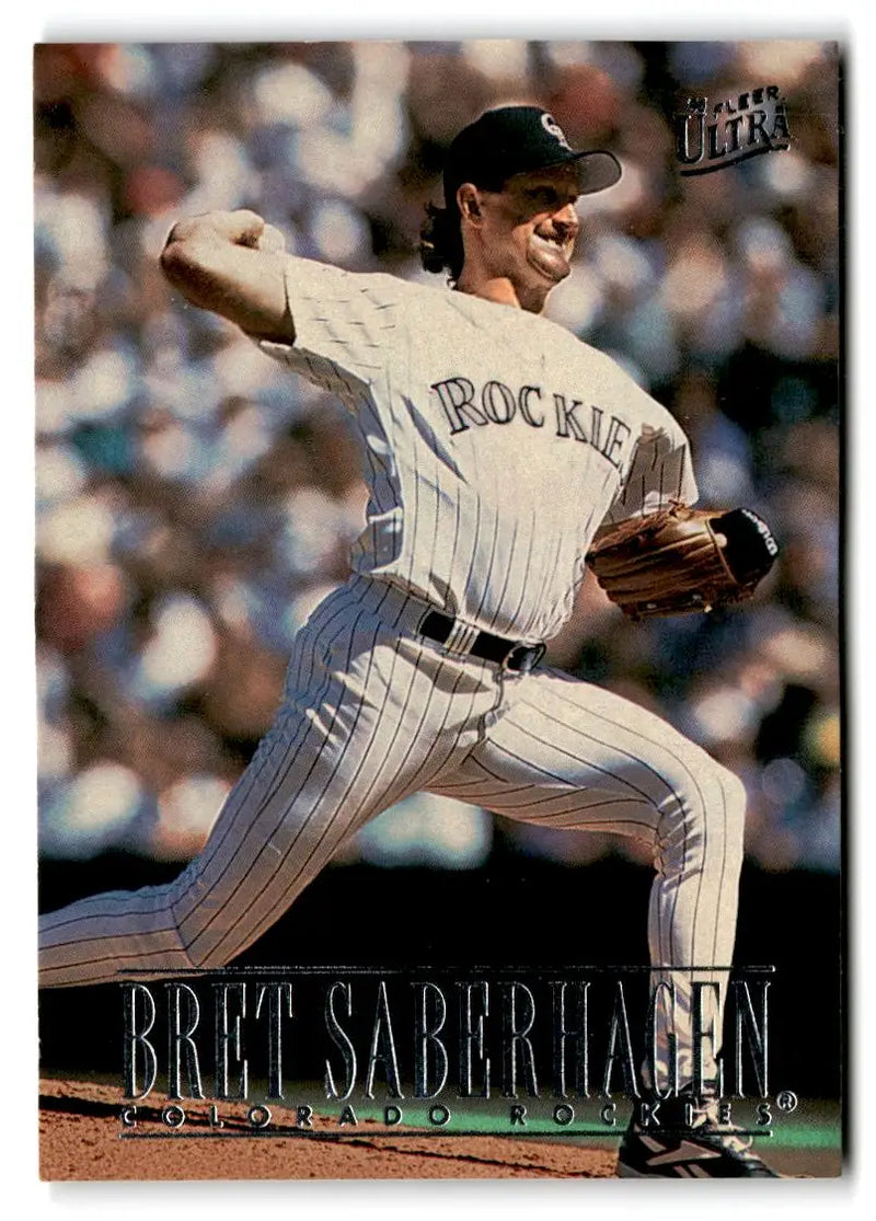 1996 Ultra #475 Bret Saberhagen - Baseball Card Single