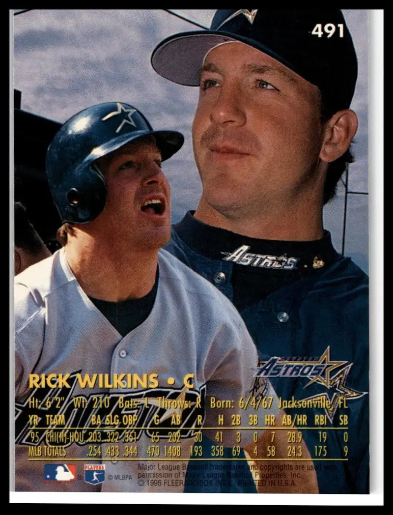 1996 Ultra #491 Rick Wilkins - Baseball Card Single