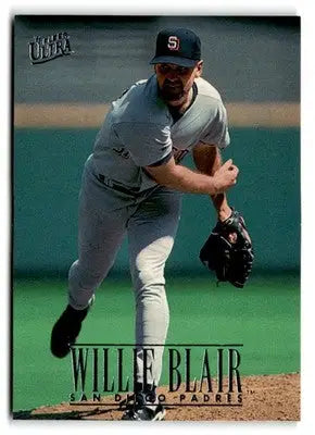 1996 Ultra #555 Willie Blair - Baseball Card Single