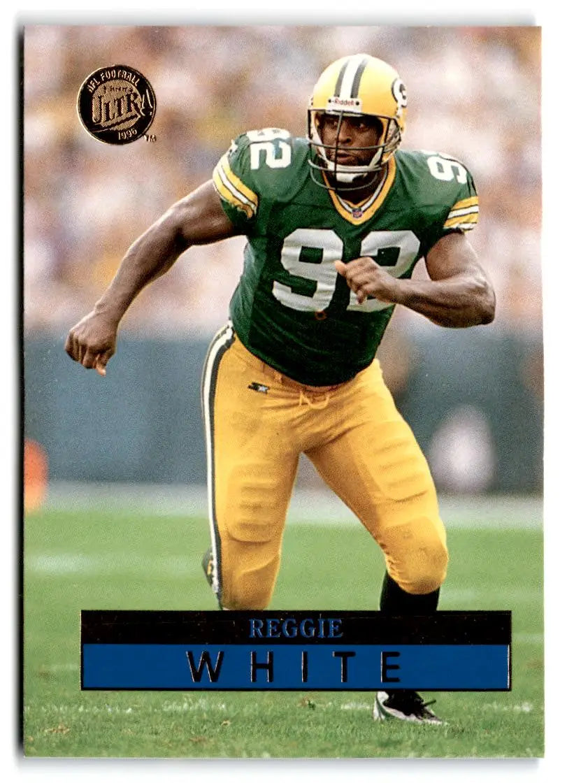 1996 Ultra #58 Reggie White - Football Card Single
