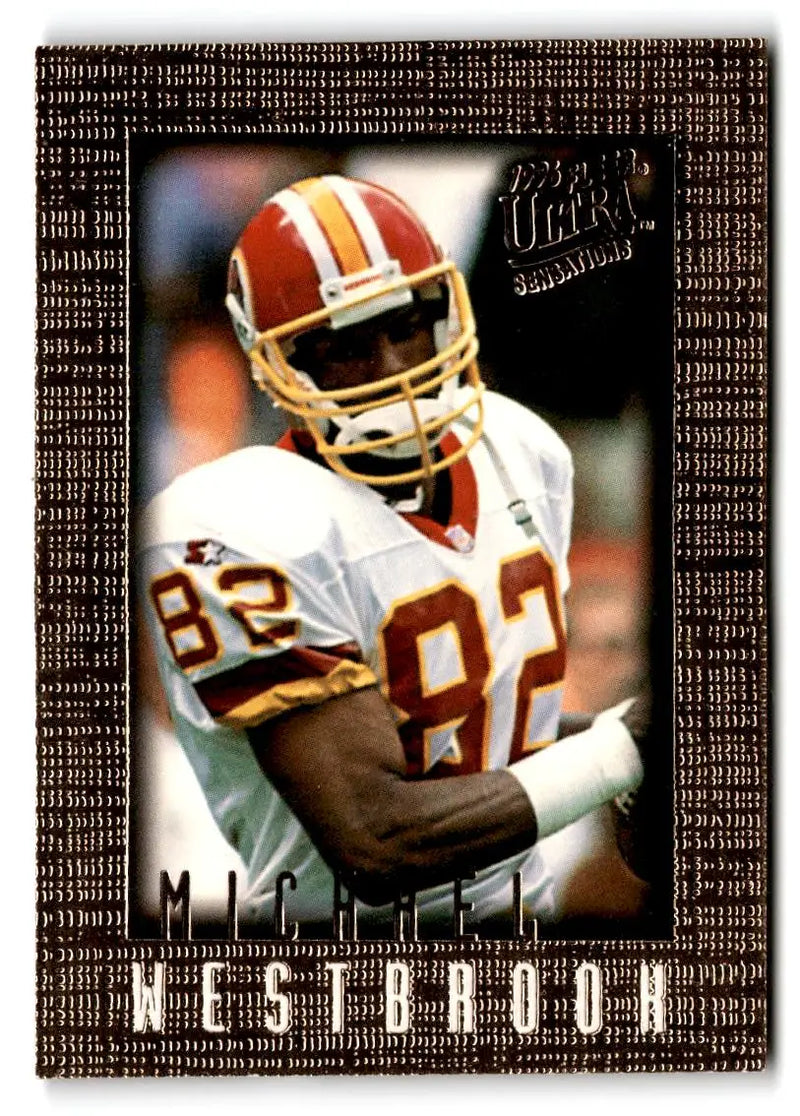 1996 Ultra Sensations #100 Michael Westbrook - Football Card Single
