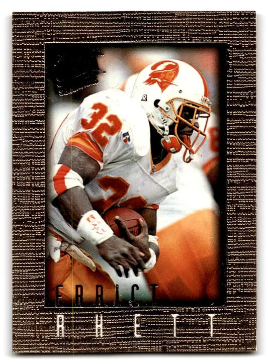 1996 Ultra Sensations #98 Errict Rhett - Football Card Single