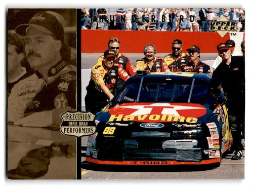 Original gloss 1996 Upper Deck Ernie Irvan racing card NM-MT PP ID 77663