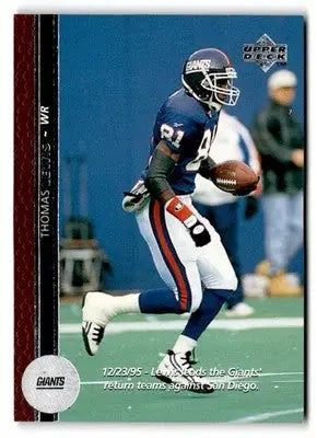 1996 Upper Deck #140 Thomas Lewis - Football Card Single