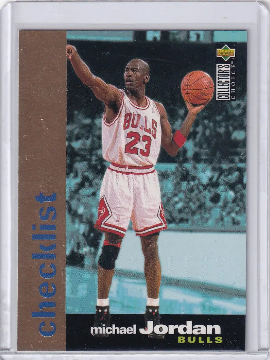 1996 UPPER DECK #200 MICHAEL JORDAN CHECKLIST 111-200- CHICAGO BULLS