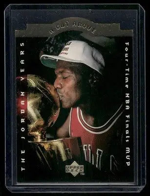1996 Upper Deck A Cut Above Michael Jordan #CA9 Basketball - Trading Card