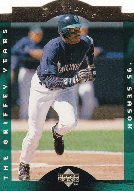 1996 UPPER DECK #CA3 KEN GRIFFEY JR A CUT ABOVE- SEATTLE MARINERS - Baseball Card Single
