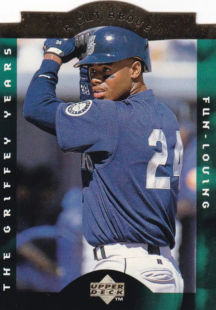 1996 UPPER DECK #CA8 KEN GRIFFEY JR A CUT ABOVE- SEATTLE MARINERS - Baseball Card Single