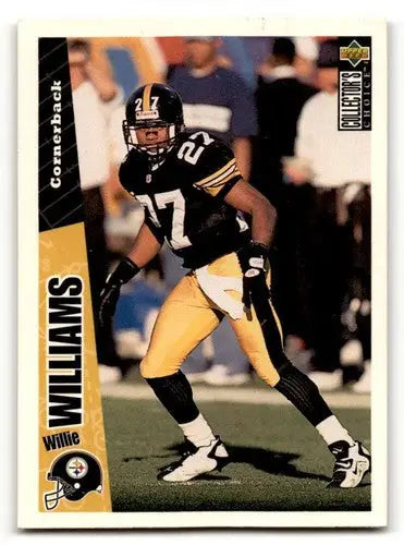 Original gloss 1995 Upper Deck Collector’s Choice Willie Williams football card
