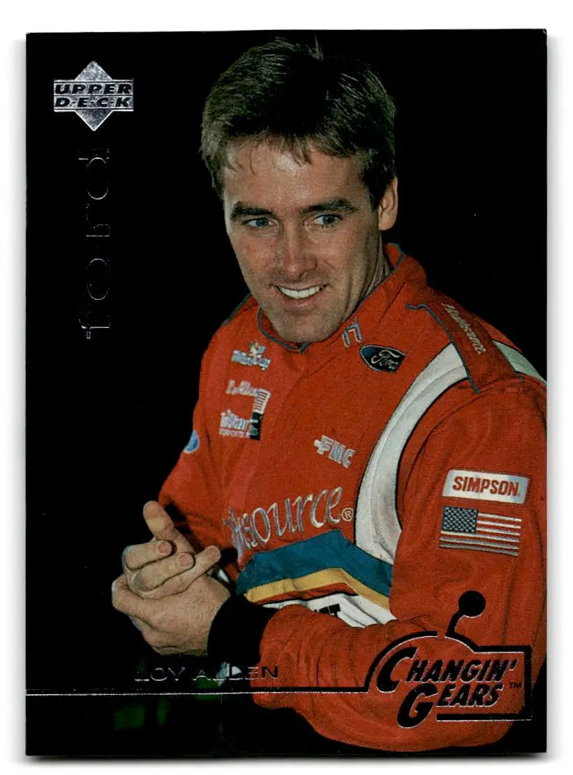 1996 Upper Deck Road to the Cup #RC117 Loy Allen - Racing Card Single