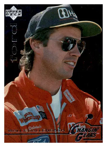 Original gloss 1996 Upper Deck Road to the Cup RC119 Wally Dallenbach racing card
