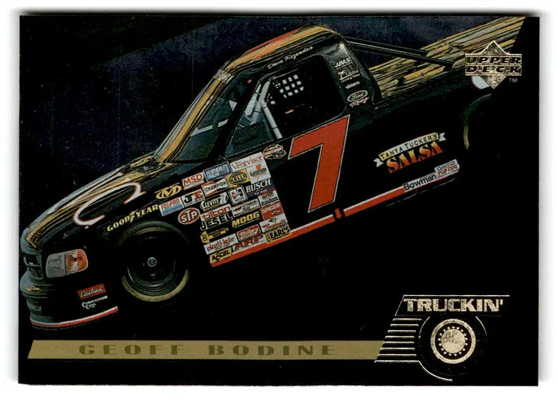 1996 Upper Deck Road to the Cup #RC137 Geoff Bodine - Racing Card Single