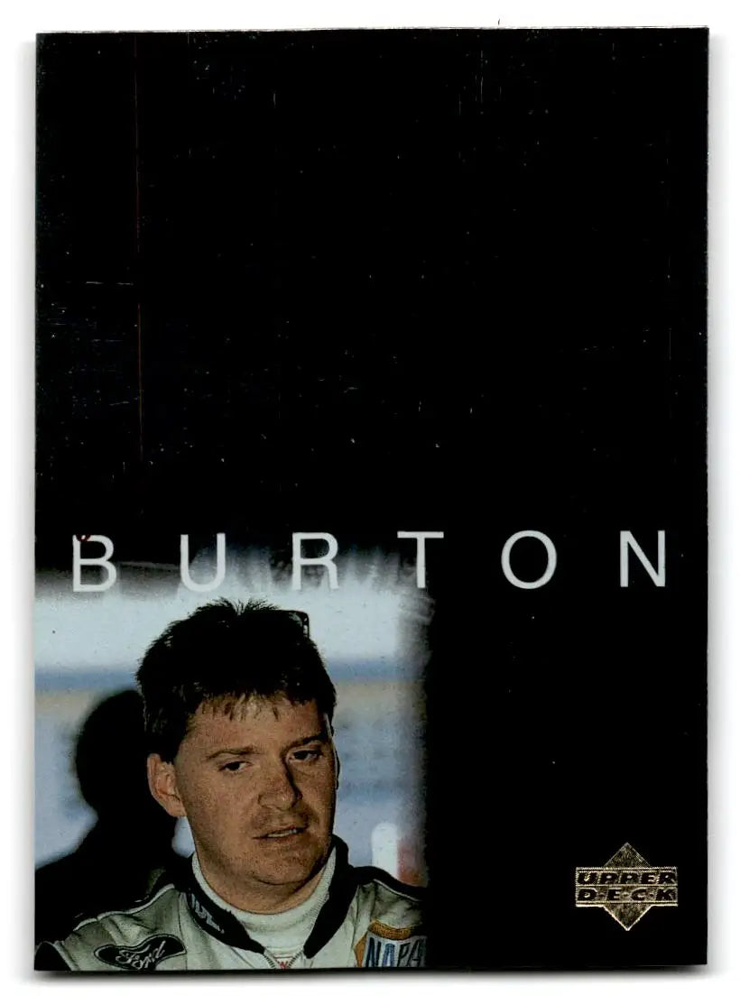 1996 Upper Deck Road to the Cup #RC147 Jeff Burton - Racing Card Single