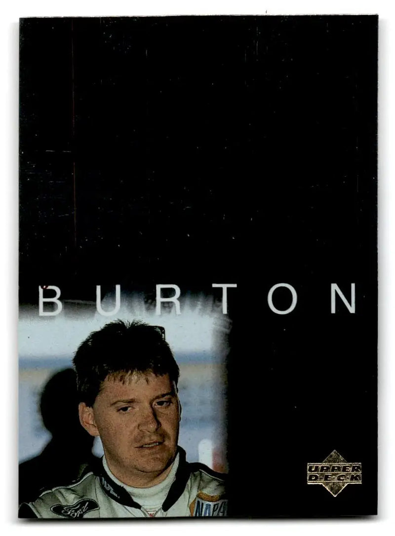 1996 Upper Deck Road to the Cup #RC147 Jeff Burton - Racing Card Single