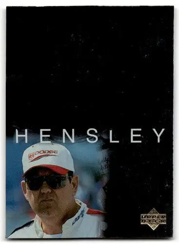 Original gloss Hensley racing card from Upper Deck Road to the Cup RC149 Jimmy Hensley