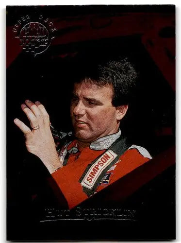 1996 Upper Deck Road to the Cup #RC33 Hut Stricklin NM Near Mint ID:43865 - Racing Card Single
