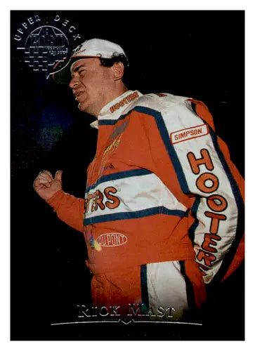 Original gloss RC37 Rick Mast racing card from 1996 Upper Deck Road to the Cup