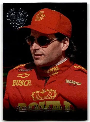1996 Upper Deck Road to the Cup #RC44 Mike McLaughlin NM Near Mint ID:43864 - Racing Card Single