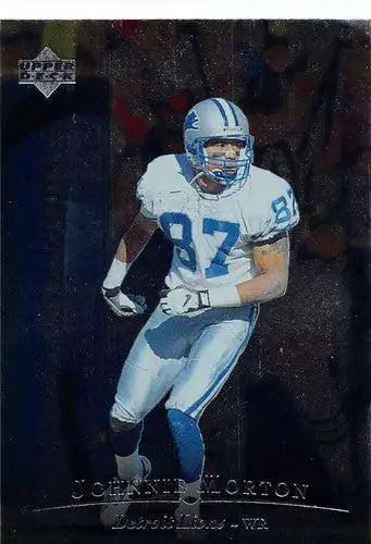 1996 Upper Deck Silver #10 Johnnie Morton NM-MT Lions ID:79588 - Football Card Single