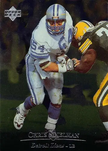 1996 Upper Deck Silver #100 Chris Spielman NM-MT Lions ID:79677 - Football Card Single