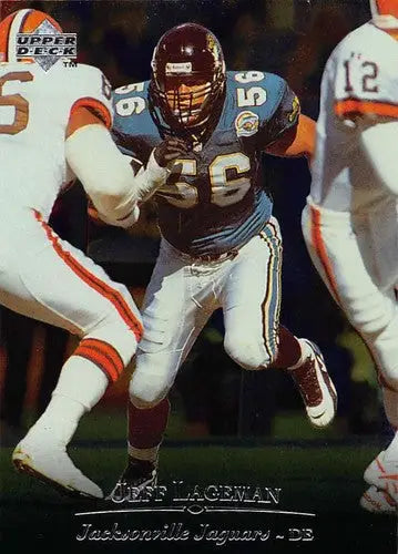 1996 Upper Deck Silver #104 Jeff Lageman NM-MT Jaguars ID:79681 - Football Card Single